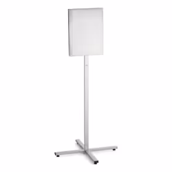 Durable 502957, Stand d'information, A3, Acier inoxydable, Anthracite, Gris, 33,5 cm, 44,5 cm