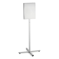 Durable 502957 support de panneau et stand d'information A3 Acier inoxydable Anthracite, Gris