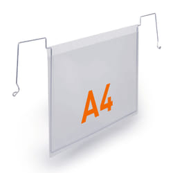 Durable 118519 porte-document Polypropylène (PP), Acier Transparent
