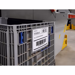 Durable 118519 porte-document Polypropylène (PP), Acier Transparent