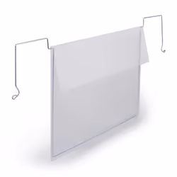 Durable 118719, Transparent, Plastique, 2 cartes, A5, 14,8 cm, 21 cm