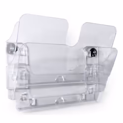 Durable Flexiplus, 2 étagères, Transparent, A4, 340 mm, 105 mm, 270 mm