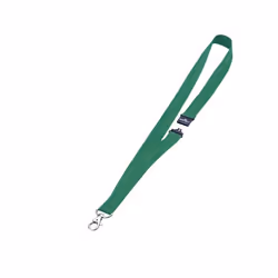 Durable Lacet textile 20 avec fermeture de sécurité vert, Vert, 20 mm, 440 mm, 10 pièce(s)