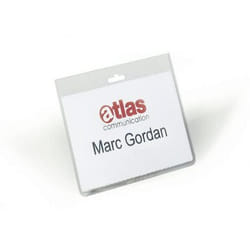 Durable 813519 badge et porte-badges Badge nominatifs PVC 20 pièce(s)