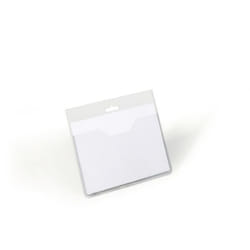 Durable Porte-badges visiteurs sans clip 60x90 mm