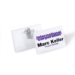 Durable 815719 badge et porte-badges Badge nominatifs 50 pièce(s)