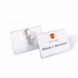 Durable 811119 badge et porte-badges Badge nominatifs PVC 25 pièce(s)