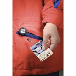 Durable 8221-58 Porte-badge avec enrouleur Noir 10 pièce(s)