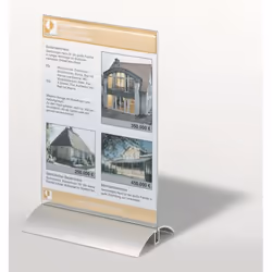 Durable PRESENTER A5 Acrylique Transparent