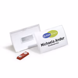 Durable Click Fold Badge nominatifs Polypropylène (PP) 10 pièce(s) - Vue supplémentaire 4
