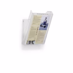 Durable 857819 porte-magazines Transparent