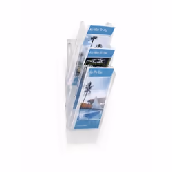 Durable 859919 porte-magazines Transparent