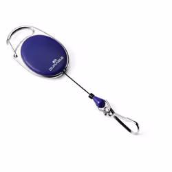 Durable 832707 Accessoire de porte-badge Porte-badge avec enrouleur Bleu 1 pièce(s)