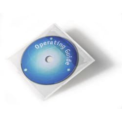Durable POCKETFIX Housse 1 disques Transparent