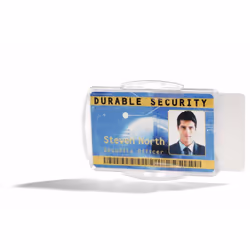 Durable 891919 badge et porte-badges Porte-badge Plastique 10 pièce(s)