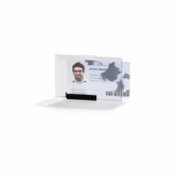 Durable 892219, Badge nominatifs, Paysage, Transparent, Bord, 8,7 cm, 5,4 cm