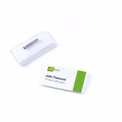Durable 800119 badge et porte-badges Badge nominatifs Plastique 100 pièce(s)