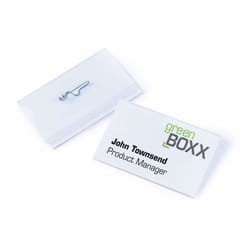 Durable Porte-badges avec épingle 54 x 90mm