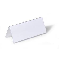 Durable 805019 plaque non-métallique Transparent