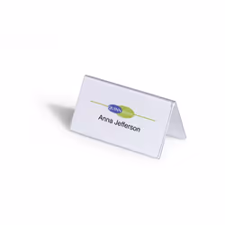 Durable 805119 plaque non-métallique Transparent PVC - Vue supplémentaire 4