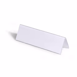 Durable 805219 plaque non-métallique Transparent