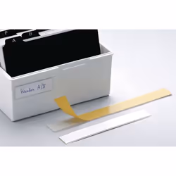 Durable Labelfix 15 x 200 mm, Blanc, Jaune, Rectangle, 15 mm, 13,5 mm, 10 pièce(s)