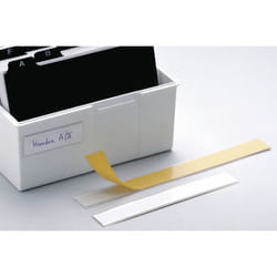 Durable Labelfix 15 x 200 mm étiquette auto-collante Rectangle Blanc, Jaune 10 pièce(s)