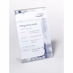 Durable 8596-19 Support de panneau A4 Acrylique Transparent