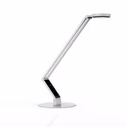 Luctra Table Radial, Blanc, Aluminium, Plastique, Acier, Zinc, Home office, Bureau, Étude, IP20, Allemagne, 9,5 W
