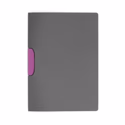 Durable Duraswing, Rose, Gris, Plastique, Polypropylène (PP), 30 feuilles, A4, Clip de fixation