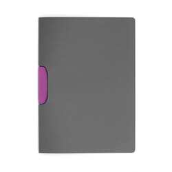 Durable Duraswing protège documents Plastique, Polypropylène (PP) Rose, Gris