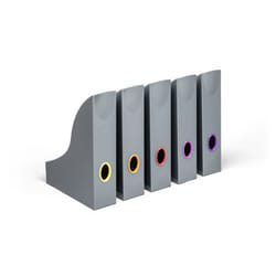 Durable 770657 porte-magazines Gris