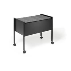 Durable 309501 Boîte à archives Acier inoxydable Noir