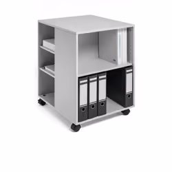 Durable 311310, Chariot multimedia, Gris, Bois, 60 kg, 25 kg, 4 étagères