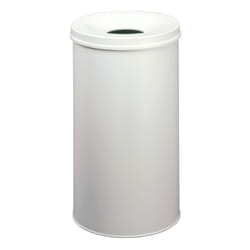 Durable 330710 poubelle 60 L Rond Acier Gris