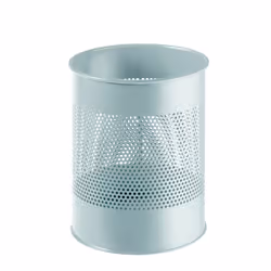 Durable 331010, 15 L, Rond, Métal, Gris, 260 mm, 315 mm