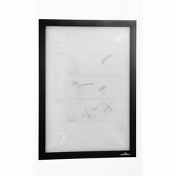 Durable DURAFRAME Wallpaper A4, Support de panneau, A4, Noir, horizontale/verticale, 323 mm, 236 mm