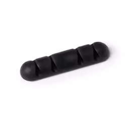 Durable Cavoline Clip 4, Support de câbles, Bureau, Plastique, Noir