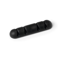 Durable Cavoline Clip 4 Bureau Support de câbles Noir