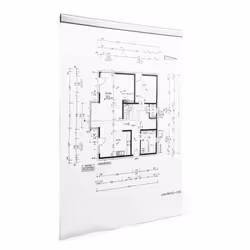 Durable DURAFIX Rail 297 mm, A3, Argent, 5 pièce(s), 297 mm, 17 mm