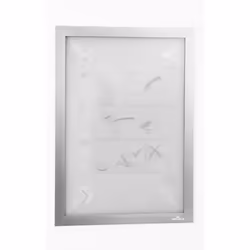 Durable DURAFRAME Wallpaper A4, Support de panneau, A4, Argent, horizontale/verticale, 323 mm, 236 mm