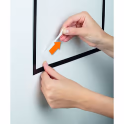 Durable DURAFRAME Wallpaper A4 Support de panneau Argent - Vue supplémentaire 10