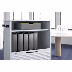 Durable VARICOLOR Boîte à archives Plastique Gris