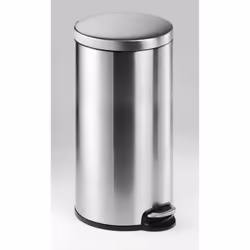 Durable Poubelle à pédale en acier inoxydable 30l - Vue supplémentaire 4