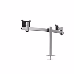 Durable 508623 support d'écran plat pour bureau 27" Argent