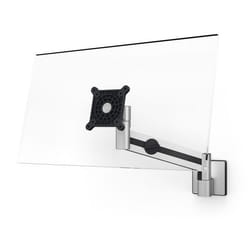 Durable 509023 support d'écran plat pour bureau 38" Argent Mur