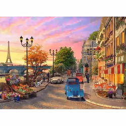 Ravensburger Puzzle 500 p - Promenade à Paris