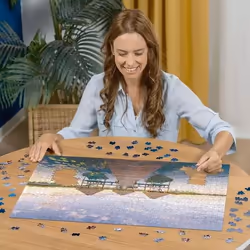 Ravensburger Puzzle 1000 p - Vue sur les tropiques (Puzzle Highlights, Îles de rêve)