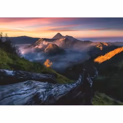 Ravensburger Puzzle 1000 p - Le Mont Bromo (Puzzle Highlights, Îles de rêve)
