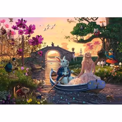 Ravensburger Puzzle 1000 p - Le pays des merveilles